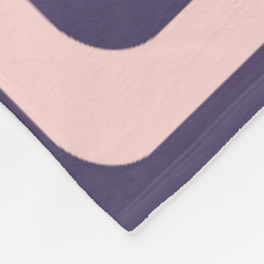 Geometrische Formen des Retro Geometric Mid Centur Fleecedecke (Ecke)