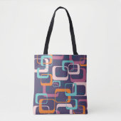 Geometrische Formen des Retro Geometric Mid Centur Tasche (Vorderseite)