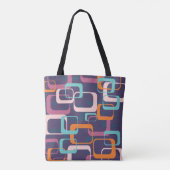 Geometrische Formen des Retro Geometric Mid Centur Tasche (Rückseite)