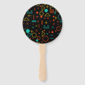 Geometrische Formen Fächer (Vorderseite)