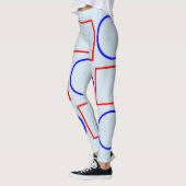 Geometrische Formen Funky Leggings (Links)