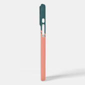 Geometrische Formen für moderne Anfangsbuchstaben  Case-Mate iPhone Hülle (Rückseite / Links)