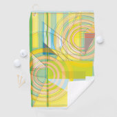 Geometrische Formen Golf Handtuch (Insitu)