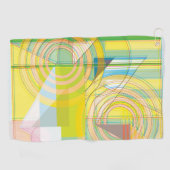 Geometrische Formen Golf Handtuch (Horizontal)