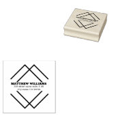 Geometrische Formen Gummistempel (Stempel)