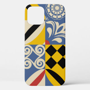 geometrische Formen im Retro: Azulejos-Fliesen. Case-Mate iPhone Hülle