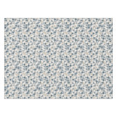 geometrische Formen in Beige und Blau Tischdecke (Vorderseite (Horizontal))