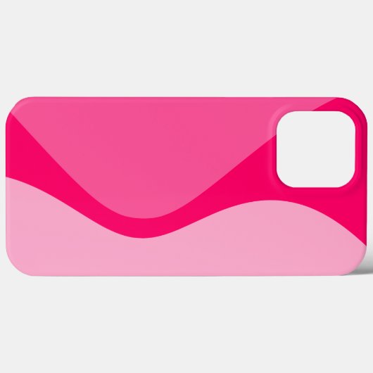 geometrische Formen in rosa Farbketten Case-Mate iPhone Hülle (Rückseite (Horizontal))