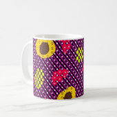 Geometrische Formen Kaffeetasse (Vorderseite Links)