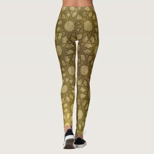 Geometrische Formen Leggings (Rückseite)