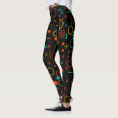 Geometrische Formen Leggings (Links)