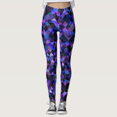 Geometrische Formen Leggings (Vorderseite)