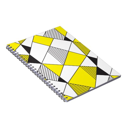 Geometrische Formen: Minimalistisches Nahtloses Mu Notizblock (Rechte Seite)