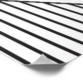 Geometrische Formen: Minimalistisches Nahtloses Mu Poster (Ecke)