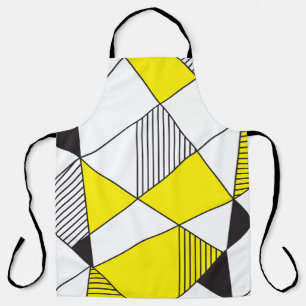 Geometrische Formen: Minimalistisches Nahtloses Mu Schürze