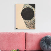 Geometrische Formen Moderne, farbenfrohe Kunst Can Leinwanddruck (Insitu (Wohnzimmer))