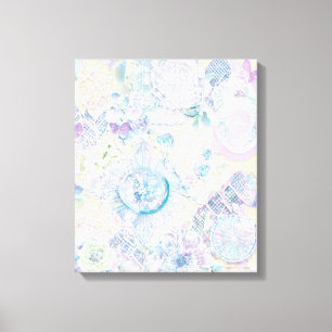 Geometrische Formen Moderne, farbenfrohe Kunst Can Leinwanddruck