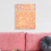 Geometrische Formen Moderne, farbenfrohe Kunst Can Leinwanddruck (Insitu (Wohnzimmer))