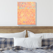 Geometrische Formen Moderne, farbenfrohe Kunst Can Leinwanddruck (Insitu (Schlafzimmer))