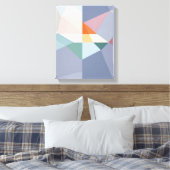 Geometrische Formen Moderne, farbenfrohe Kunst Can Leinwanddruck (Insitu (Schlafzimmer))