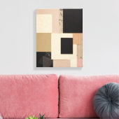 Geometrische Formen Moderne, farbenfrohe Kunst Can Leinwanddruck (Insitu (Wohnzimmer))