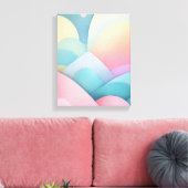 Geometrische Formen Moderne, farbenfrohe Kunst Can Leinwanddruck (Insitu (Wohnzimmer))