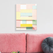 Geometrische Formen Moderne, farbenfrohe Kunst Can Leinwanddruck (Insitu (Wohnzimmer))