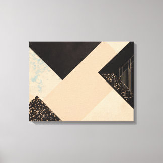 Geometrische Formen Moderne, farbenfrohe Kunst Can Leinwanddruck