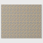 geometrische Formen, moderne Muster Geschenkpapier (Flach)
