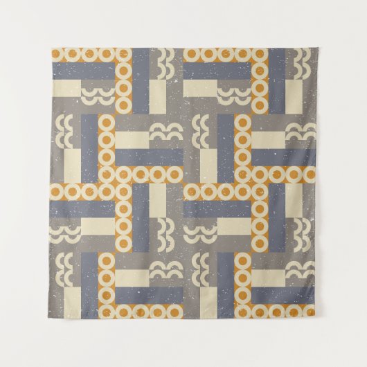 geometrische Formen, moderne Muster Wandteppich (Vorderseite)