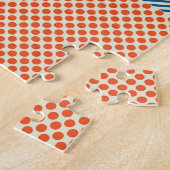 Geometrische Formen, Muster moderner Kunst. Puzzle (Seite)