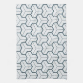 Geometrische Formen Nahtloses Muster Geschirrtuch (Vertikal)