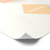 Geometrische Formen Poster (Ecke)