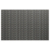 Geometrische Formen, schwarzes Muster Stoff (Yard (91,4 cm))