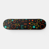 Geometrische Formen Skateboard (Horizontal)
