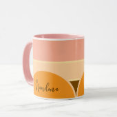 Geometrische Formen Spezielle Großmutter Tasse (Vorderseite Links)