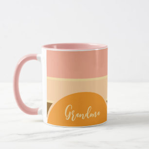 Geometrische Formen Spezielle Großmutter Tasse