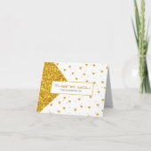 Geometrische Formen und Muster Dankeskarte (Vorderseite)