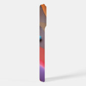 Geometrische Formen von RGB Luminogramm - volumetr iPhone Hülle (Rechte Seite)