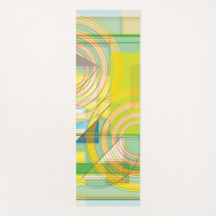 Geometrische Formen Yoga Mat Yogamatte