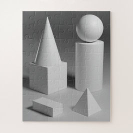 Geometrische Formschattierung Puzzle