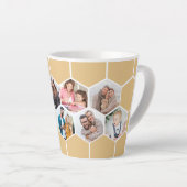 Geometrische FotoCollage 9 Picture Honey Beige Milchtasse (Rechte Ecke)