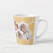 Geometrische FotoCollage 9 Picture Honey Beige Milchtasse (Rechts)