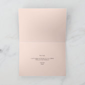 Geometrische Frühlingsblüten werden meine Bridesma Karte (Innenseite)