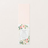 Geometrische Frühlingsromane Geben Sie die Liebe T (Außenseite Aufgefaltet)