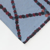 Geometrische Fusion-Fleece-Decke Fleecedecke (Ecke)