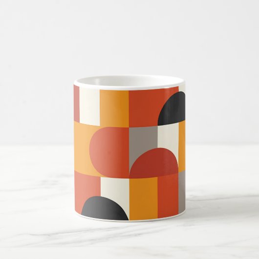 Geometrische Fusion Kaffeetasse (Mittel)