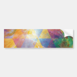 Geometrische Galaxie Autoaufkleber