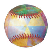 Geometrische Galaxie Baseball (Rückseite)
