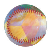 Geometrische Galaxie Baseball (Vorderseite Links)